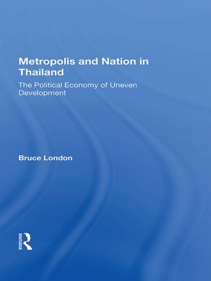 cover image of Metropolis and Nation In Thailand